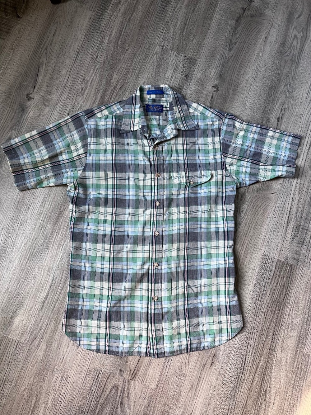 VINTAGE Pendleton Pen West Plaid Shirt - Mens Medium Country Traditionals USA